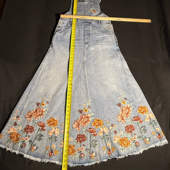 Free People x Driftwood Sammy Garden Skirtall Sz L - Picture 8 of 16